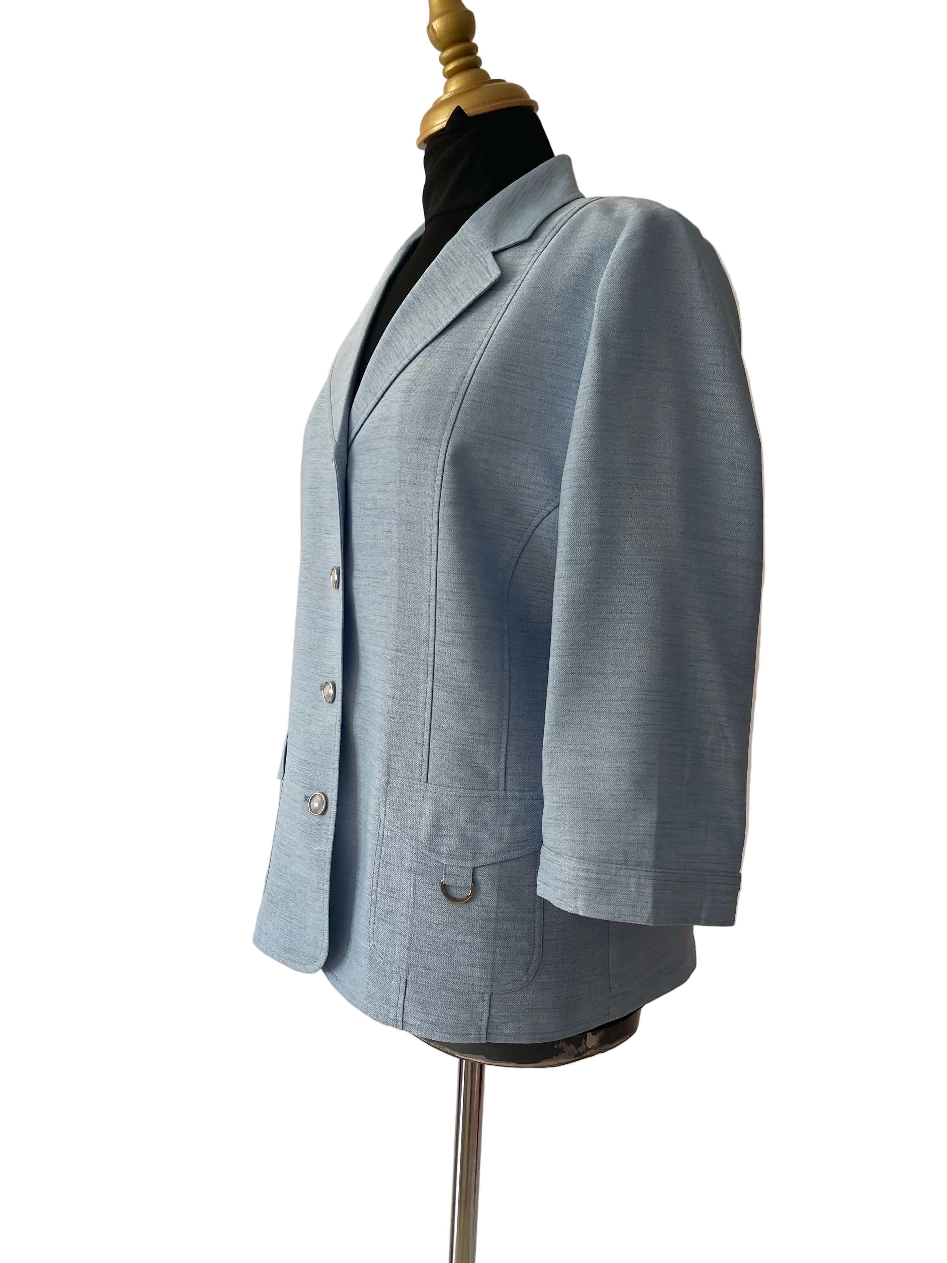 Blazer vintage bleu taille L