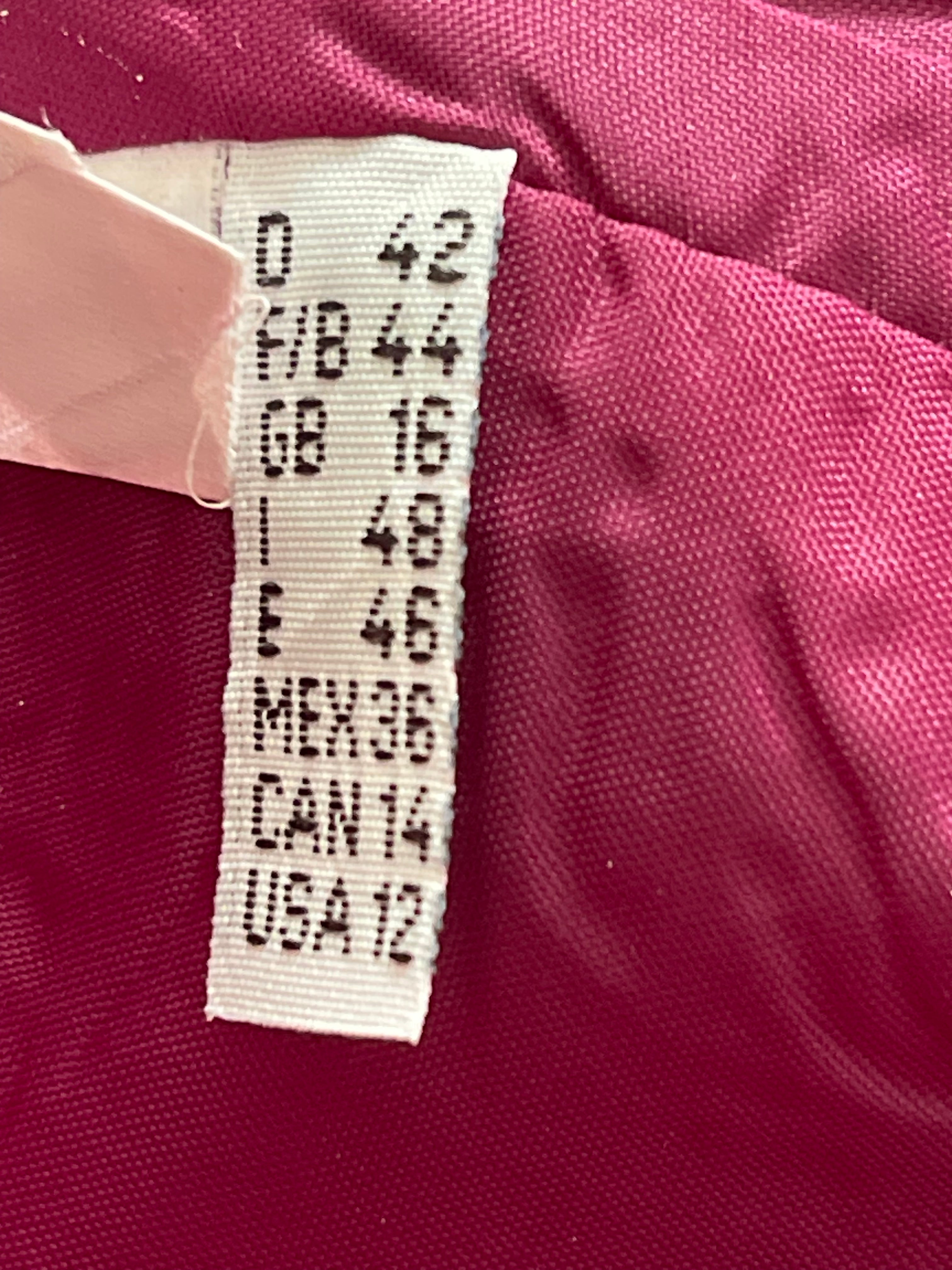 Blazer fuchsia irisé