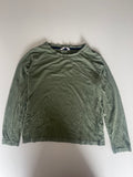 T-shirt manches longues kaki uni