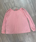 Blouse rose plissée