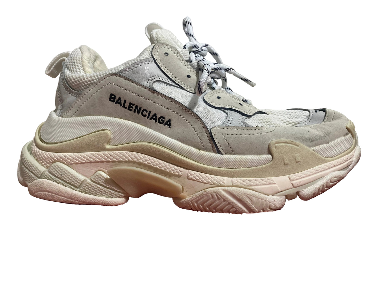 Balenciaga Triple S blanche, taille 38