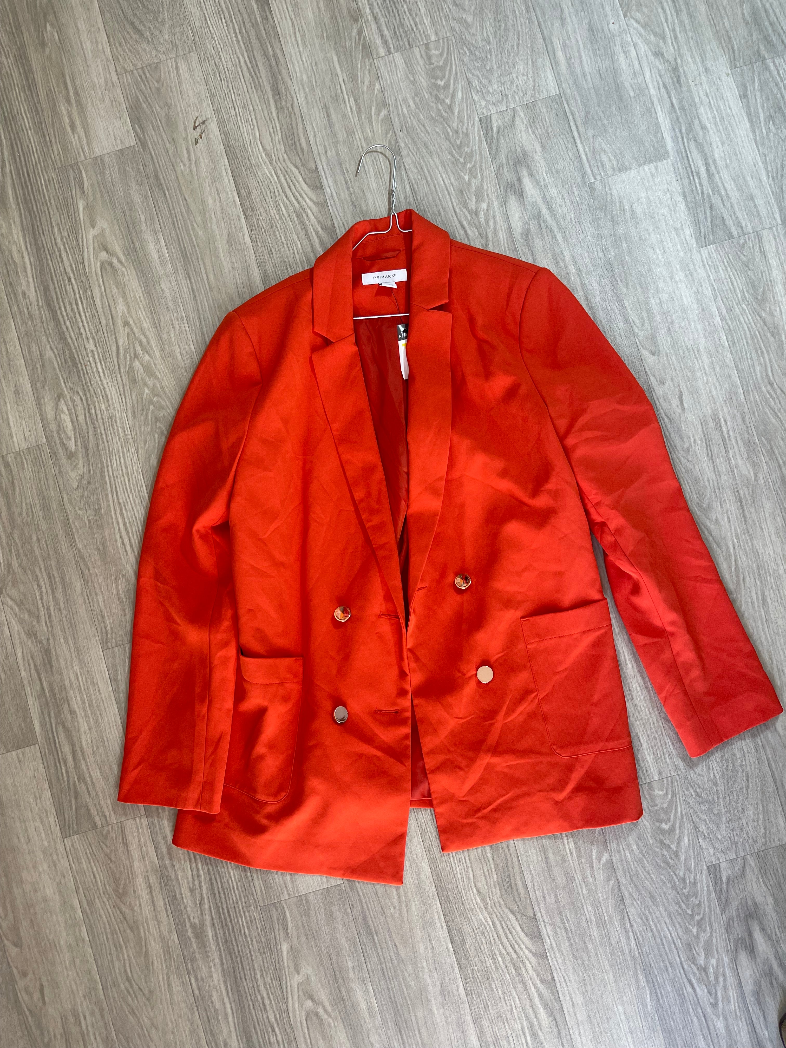Blazer croisé orange brique Primark