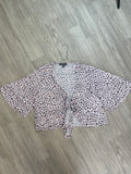 Top court léopard rose Primark