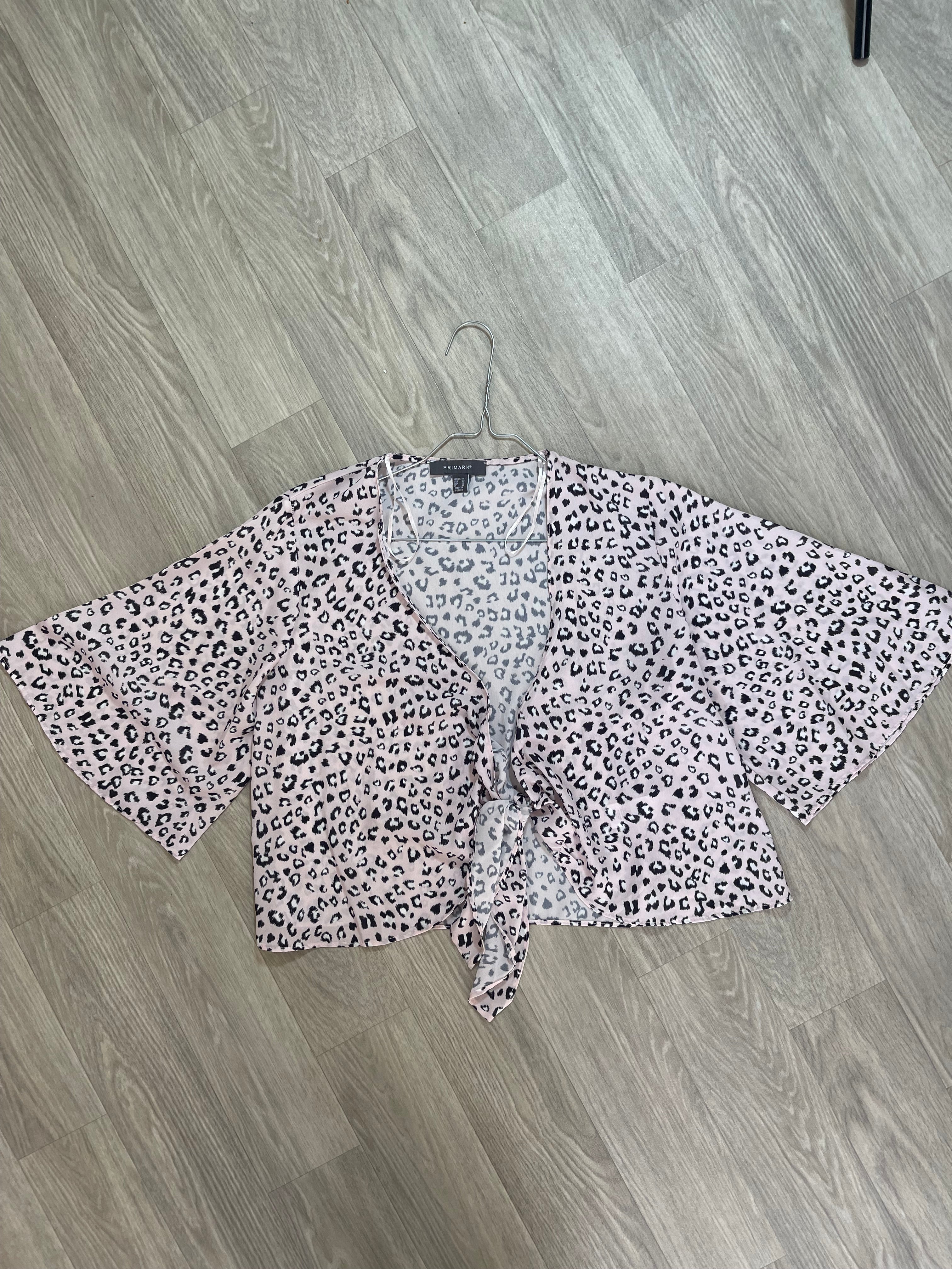 Top court léopard rose Primark