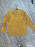 Chemise jaune moutarde à pois F&F