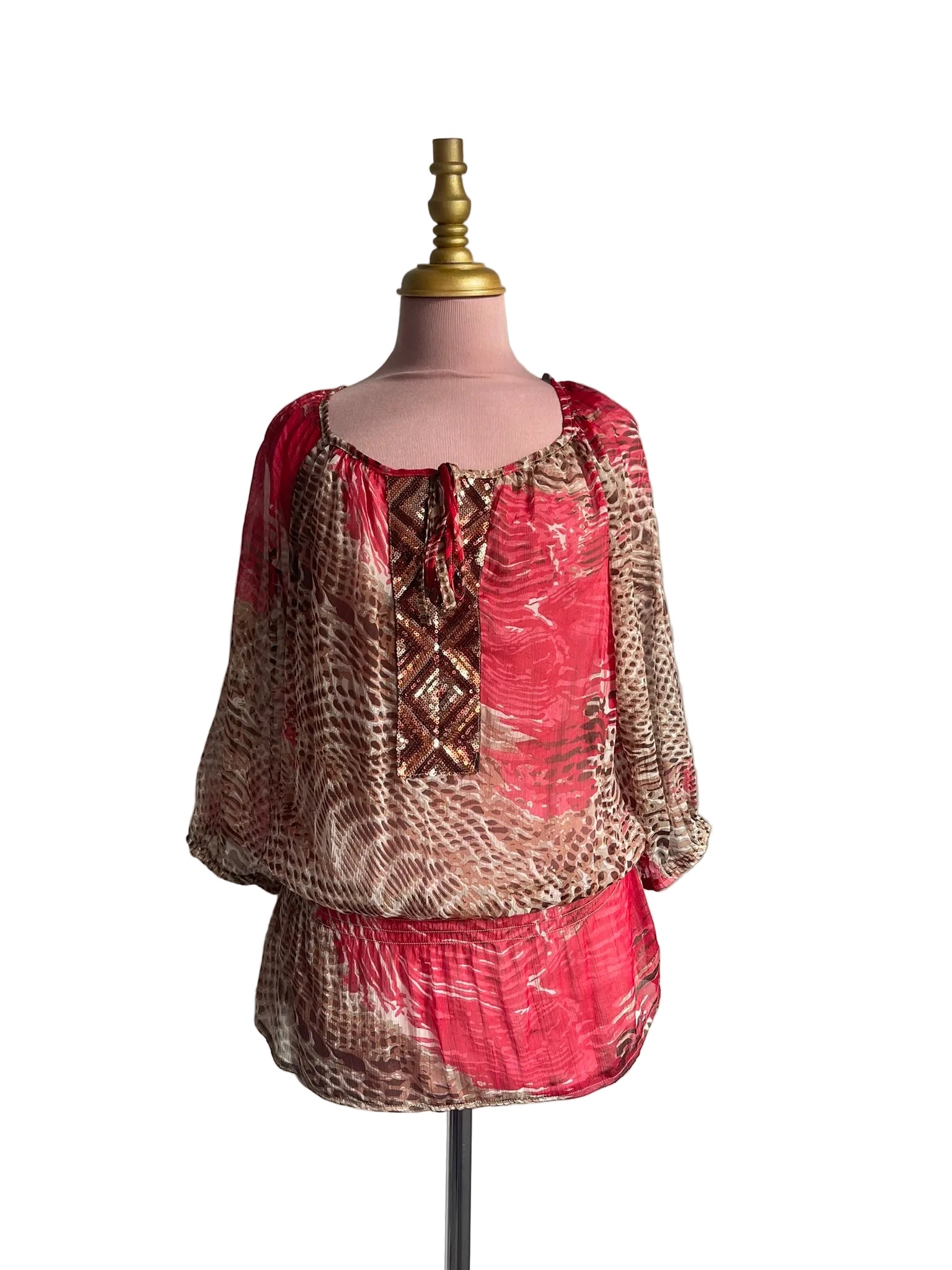 Blouse Élégante en Tissu Fluide