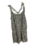 Combinaison Short Grise Paisley