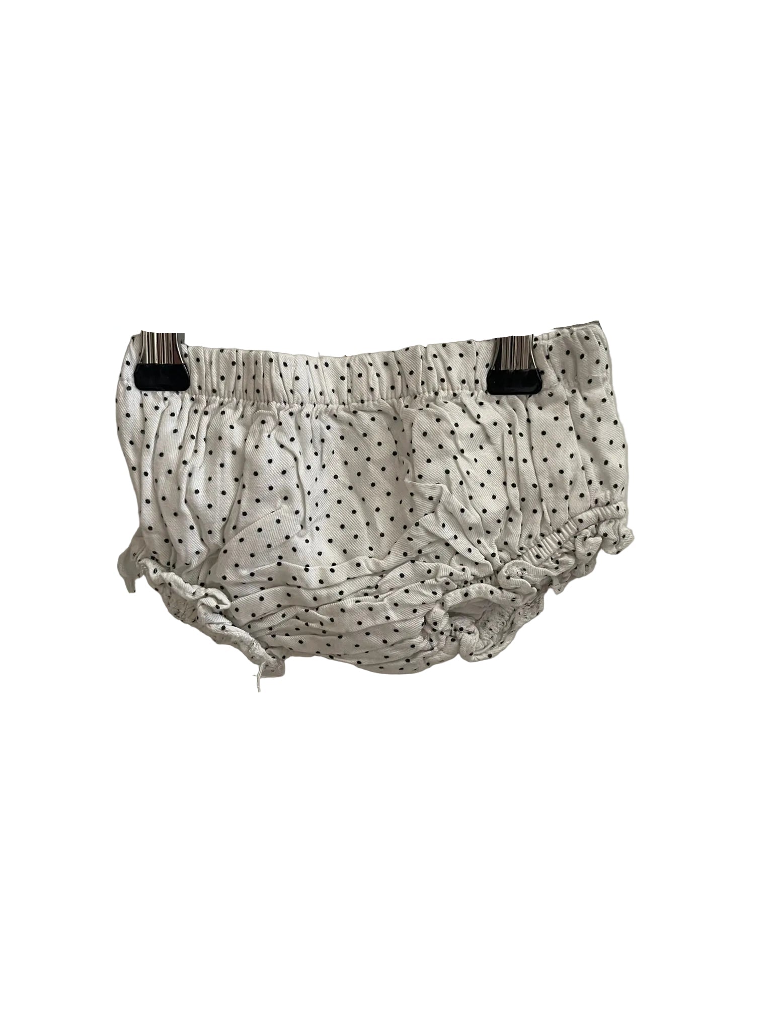 Culotte Bloomer Bébé Pois Noirs