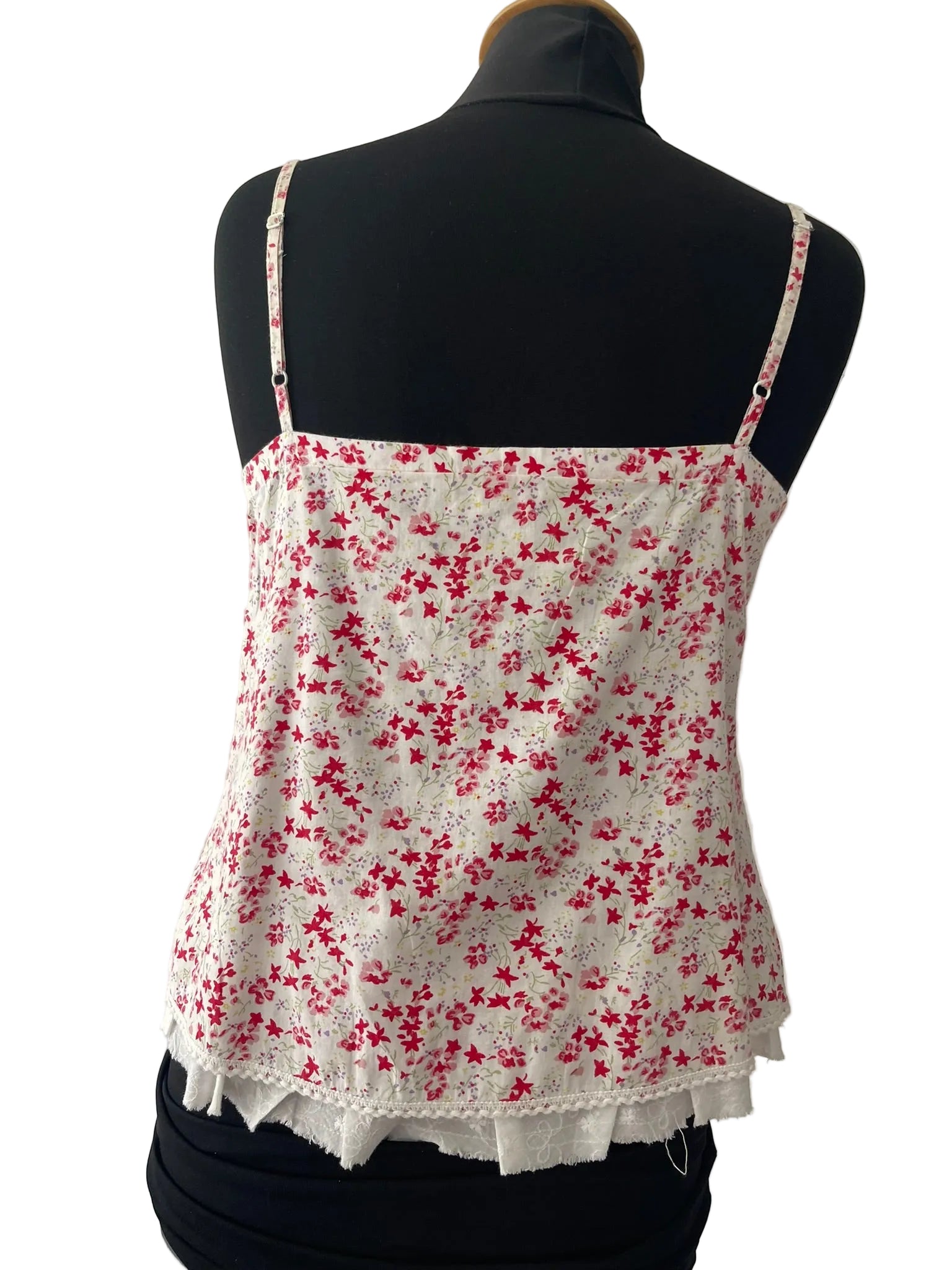 Mini Robe Carreaux Bleu Juicy Couture Bretelles Dentelle - vue 2