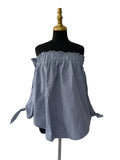 Top Bardot Gingham