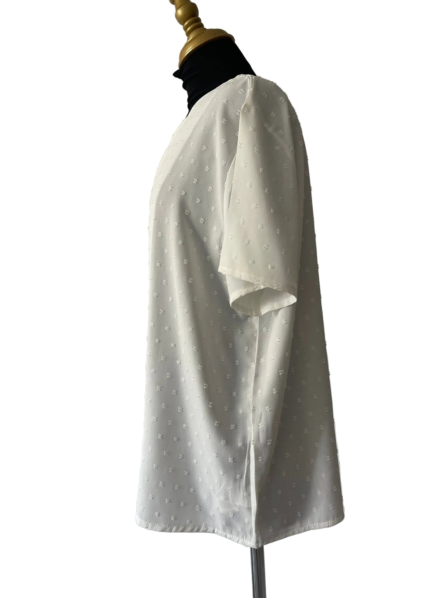 Blouse Blanche Plumetis