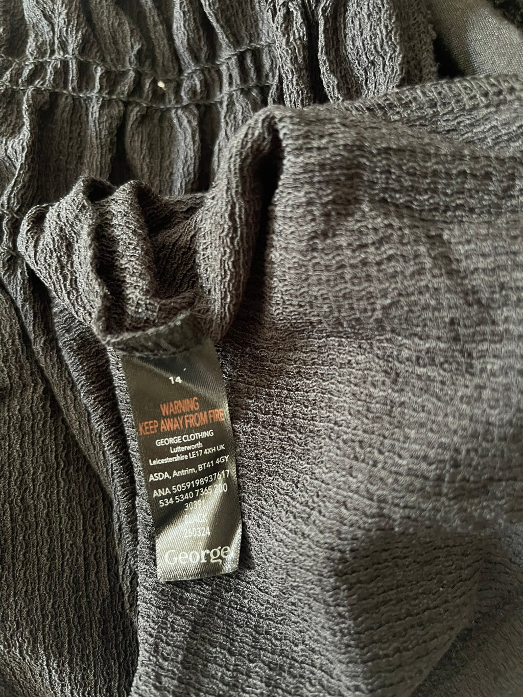 Blouse Noire Bohème