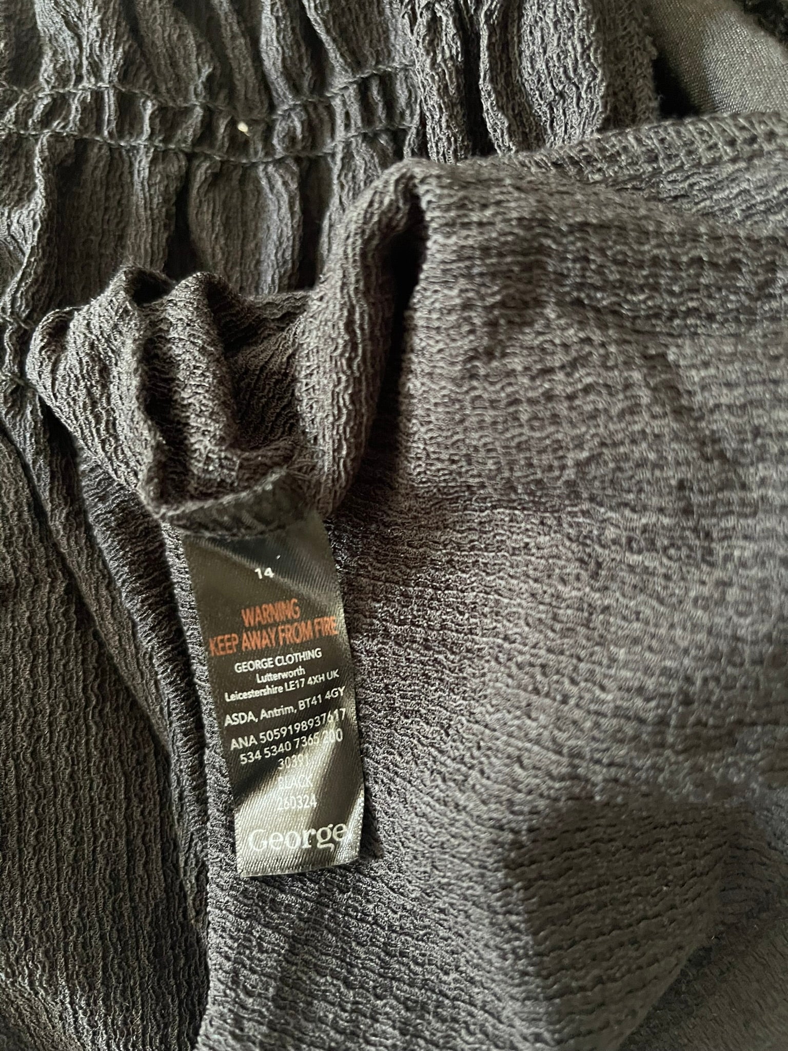 Blouse Noire Bohème