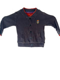 Veste bomber velours côtelé bébé – Gris anthracite
