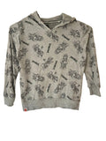 Sweat à capuche Lego Ninjago – Gris chiné