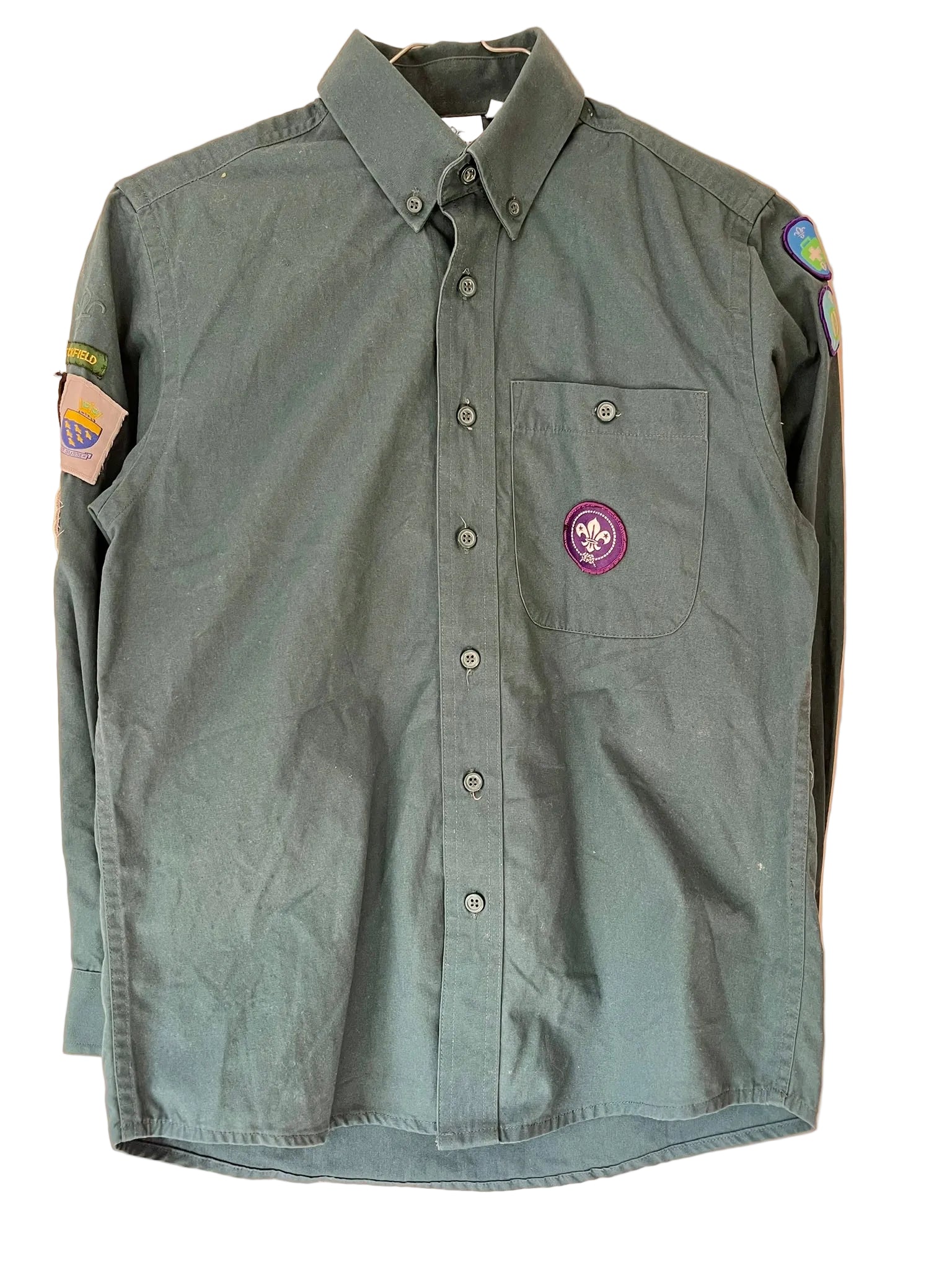 Chemise uniforme scouts – Vert kaki