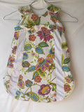 Gigoteuse fleurie multicolore