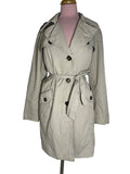 Trench beige ceinturé
