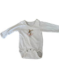 Body bébé manches longues – Blanc Hello My Deer faon