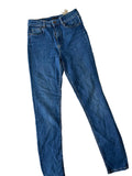 Jean slim bleu moyen Massimo Dutti femme