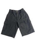 Short cargo gris chiné enfant