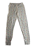 Pantalon pyjama blanc pois multicolores enfant