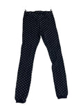 Legging pyjama noir pois blancs enfant