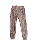 Pantalon pyjama rose pâle étoiles roses enfant