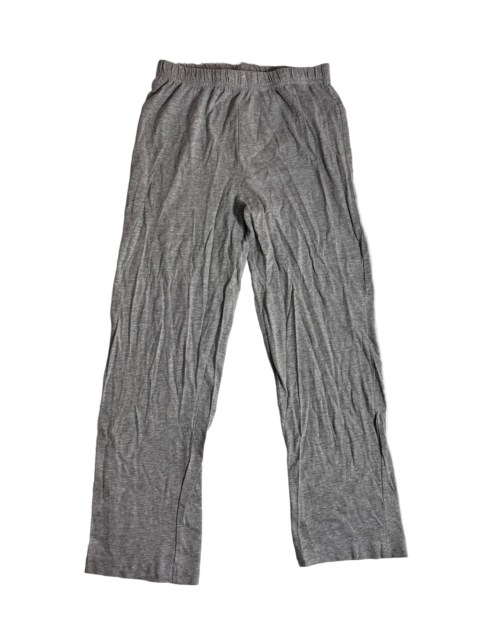 Pantalon pyjama gris chiné uni enfant