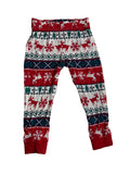 Pantalon pyjama imprimé Noël rennes enfant