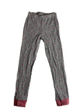 Pantalon pyjama gris imprimé licornes roses enfant fille