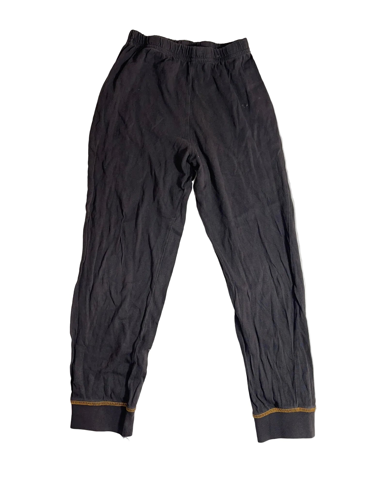 Pantalon de détente noir bandes dorées enfant