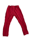 Legging rouge uni enfant
