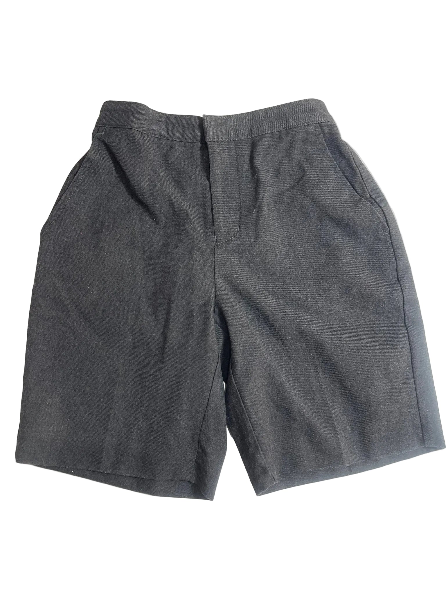 Short gris anthracite élastique enfant