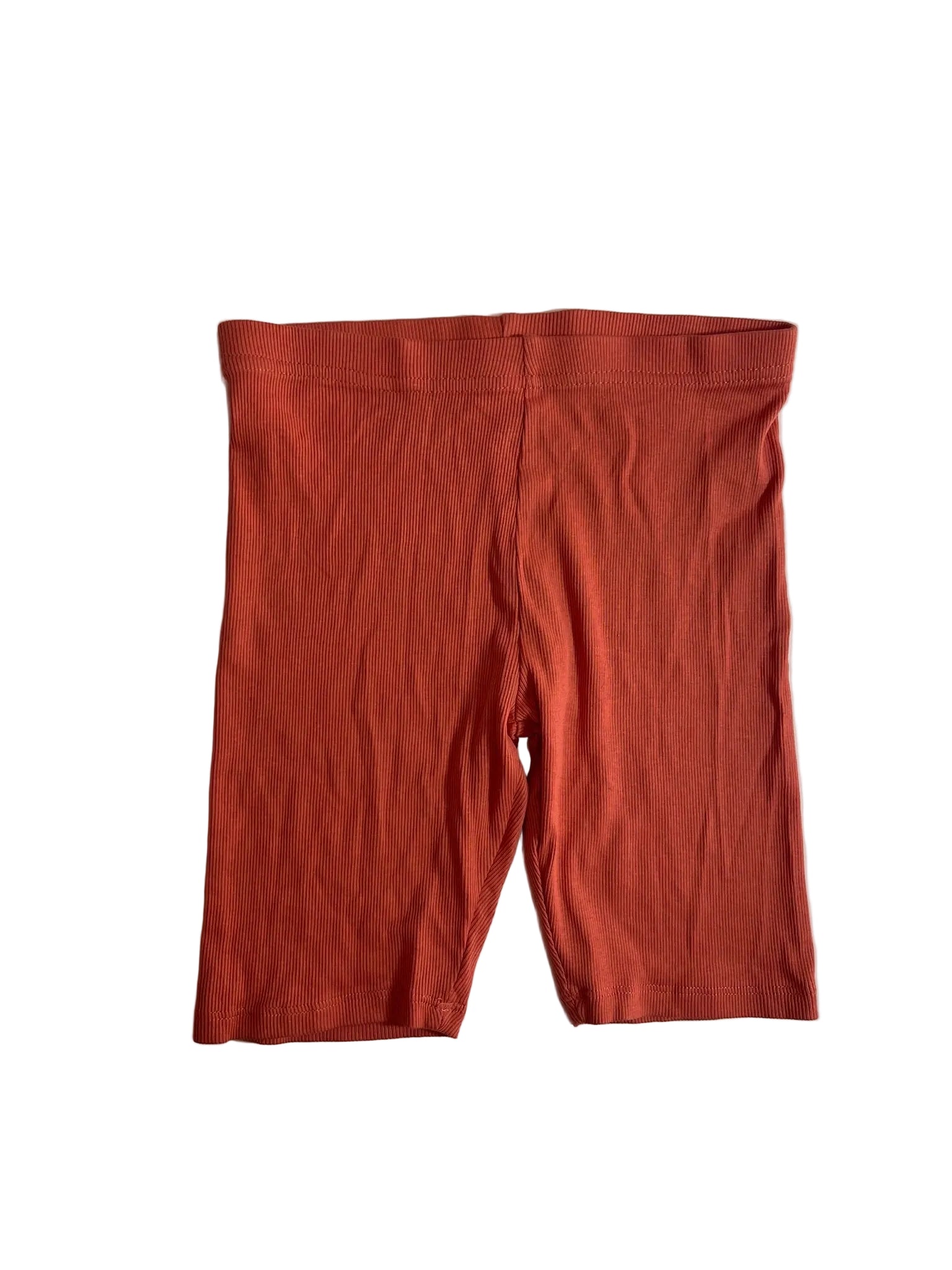 Short cycliste terracotta côtelé fille
