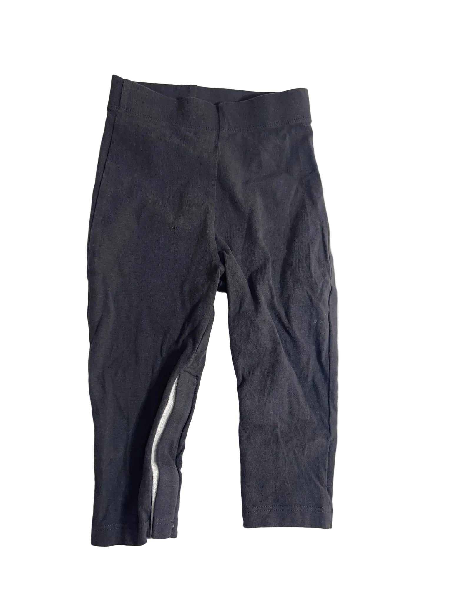 Legging noir bande dorée bébé