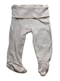 Pantalon bébé rose pâle H&M avec pieds intégrés