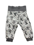 Pantalon bébé blanc imprimé Bugs Bunny Looney Tunes ceinture grise