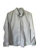 Chemise à rayures bleu clair homme – Sans marque