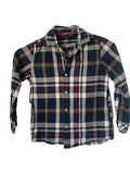 Chemise à carreaux Next garçon – Marine, rouge, camel
