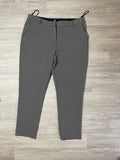 Pantalon pied-de-poule noir et blanc Wallis