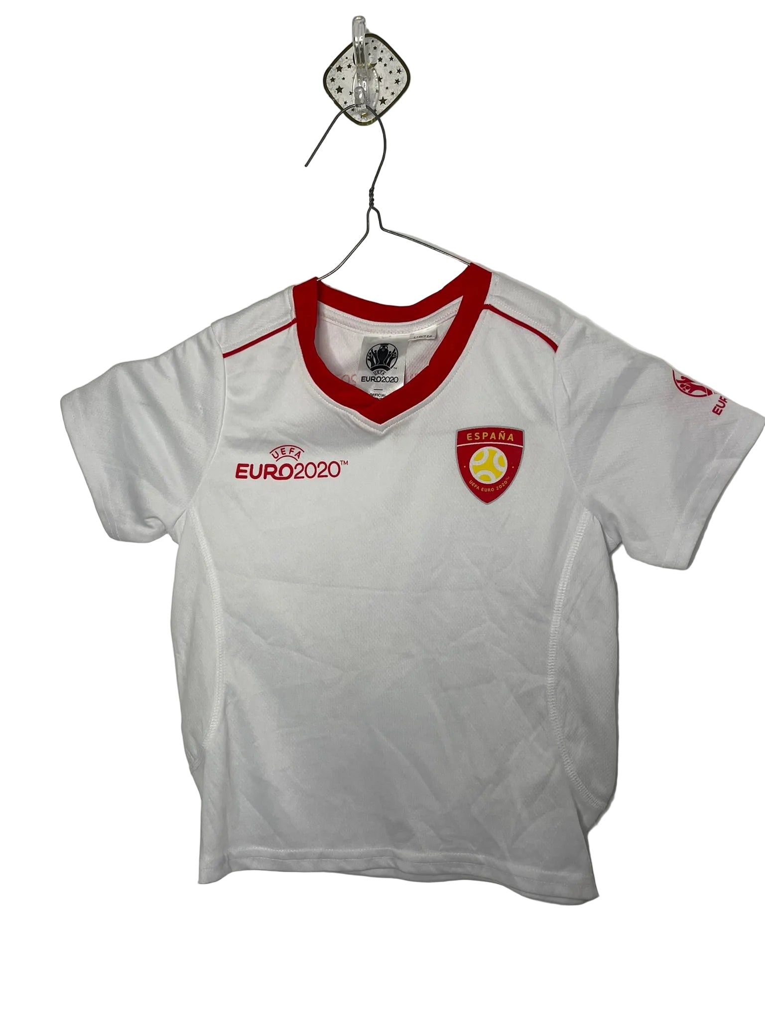 Maillot UEFA Euro 2020 Espagne enfant – Blanc