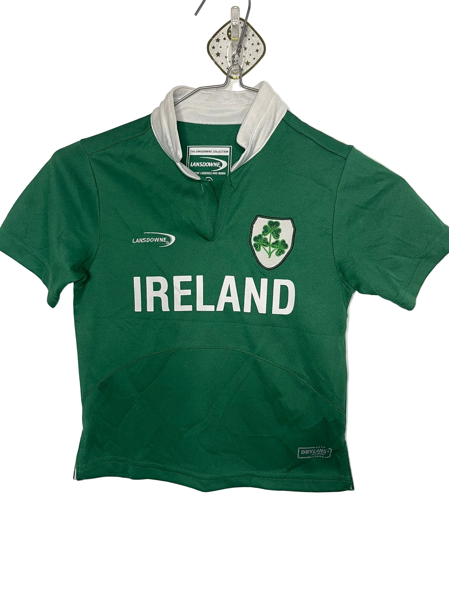 Maillot rugby Ireland Lansdowne enfant – Vert
