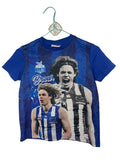 T-shirt AFL North Melbourne Brown enfant – Bleu