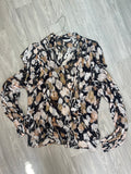 Blouse imprimé animalier abstrait b.young