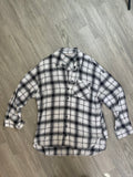 Chemise à carreaux noir et blanc F&F