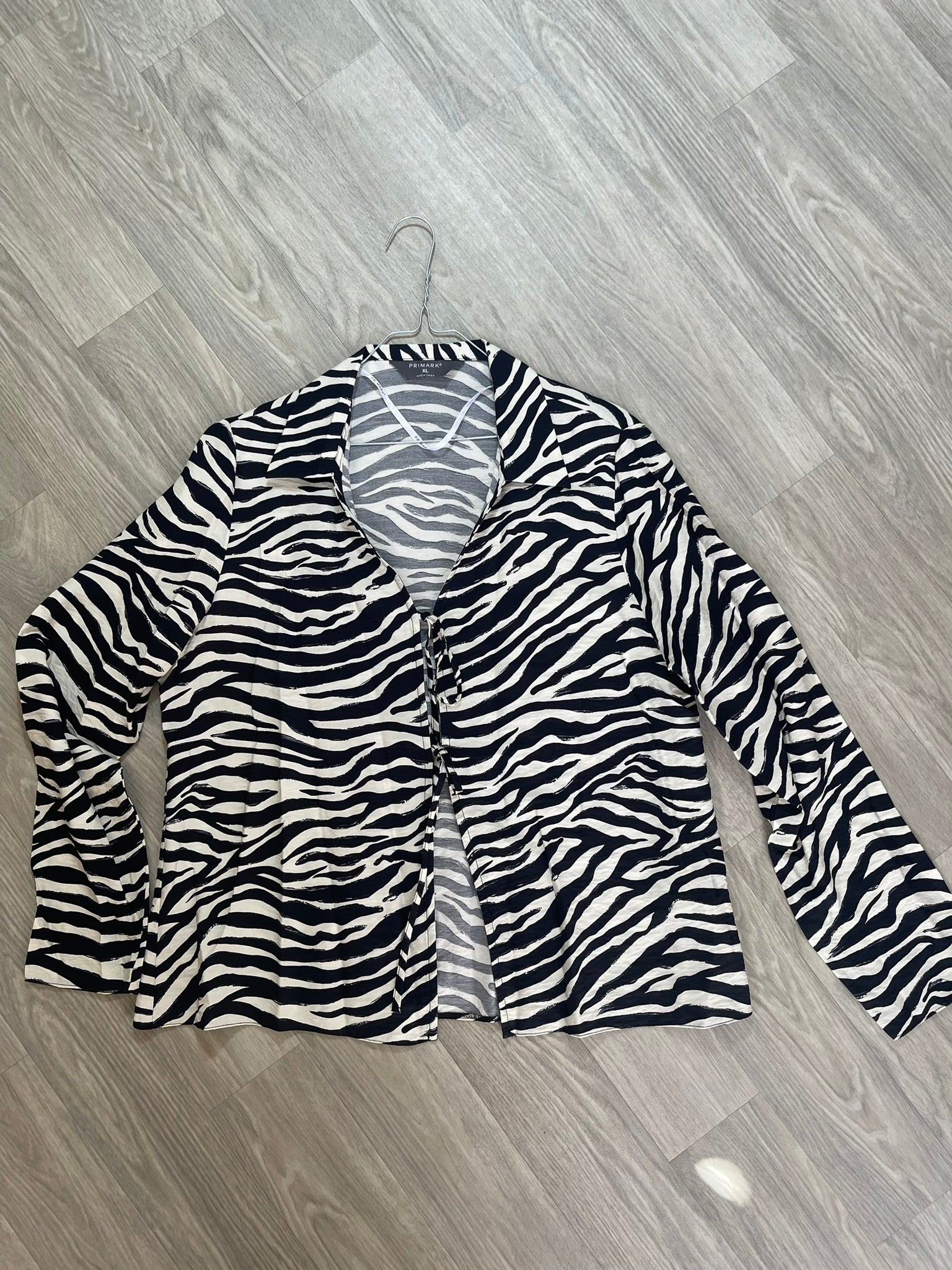 Gilet zébré à nouer Primark