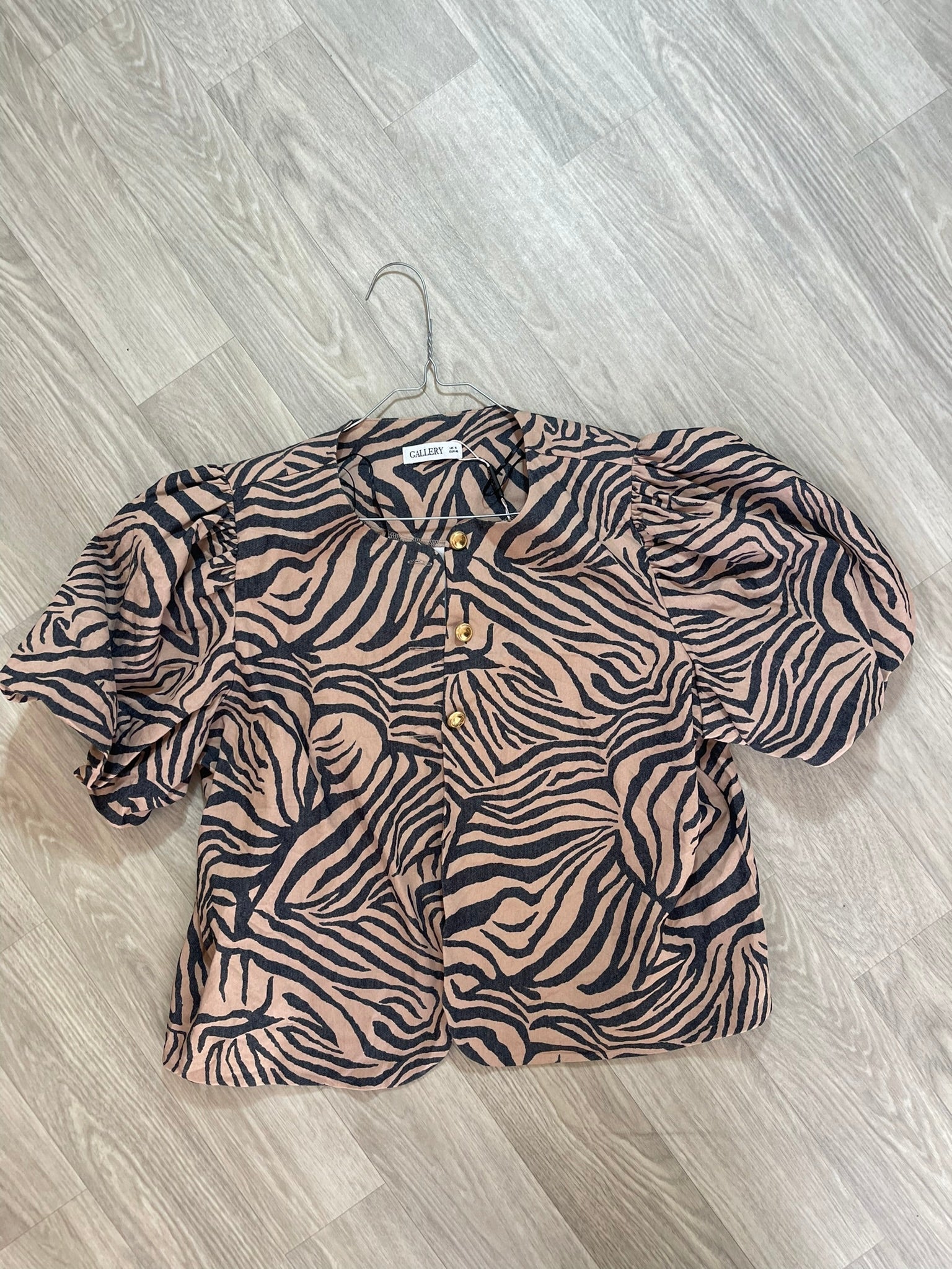 Veste imprimé zèbre Gallery