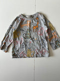 T-shirt manches longues motif chats