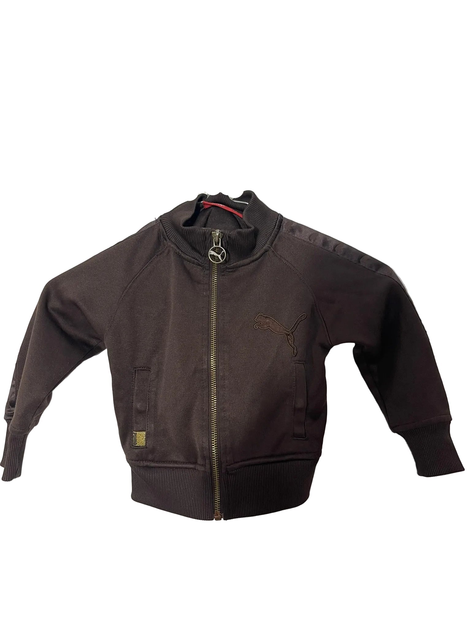 Veste de survêtement Puma bébé – Marron chocolat